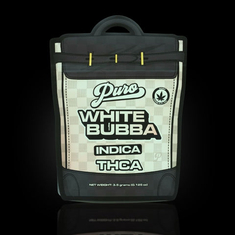 (BOX OF 6) THCA FLOWER | GOLD TIER | 3.5g - White Bubba