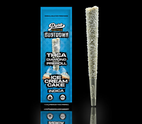 BUST DOWN THCA DIAMOND JOINTS - Ice Cream Cake