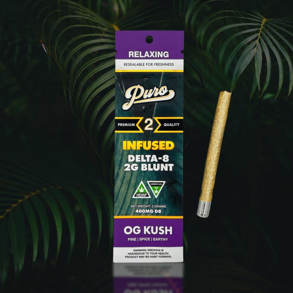 PURO Cannagars - Delta 8 Pre-Rolls - Hemp Cannagars