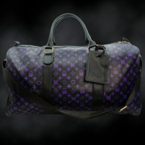 puro purple duffle bag